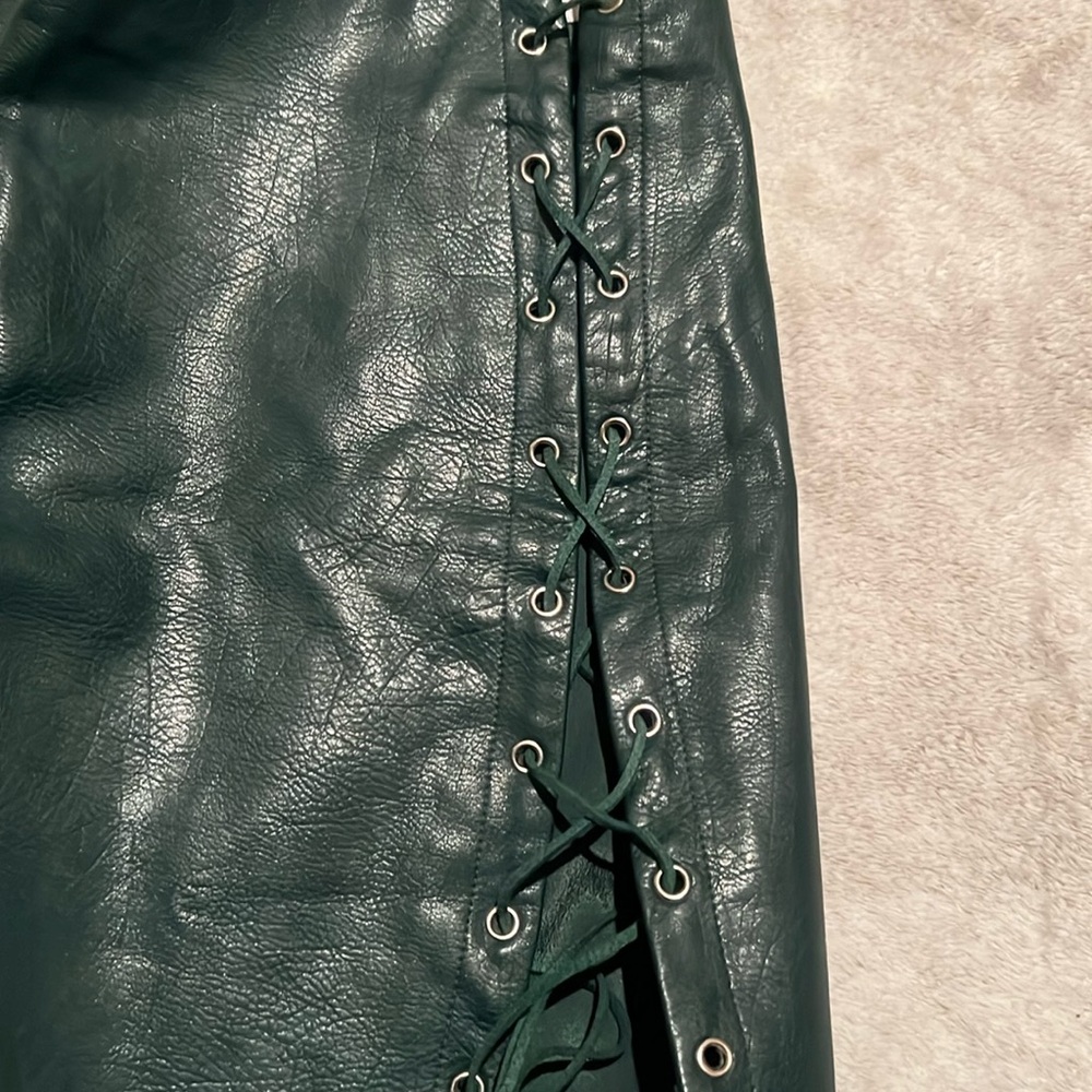 NWOT Evie LF Tie Up Skirt & Velvet Bandeau - Picture 4 of 7